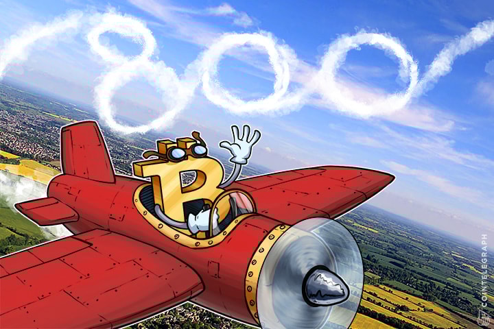 Bitcoin Breaks $835 in China, Controls 93 Percent of Trading