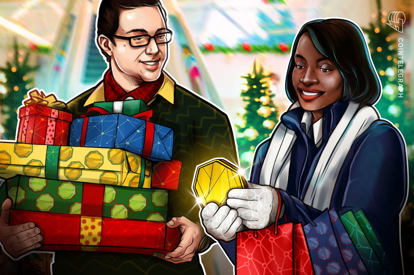 Ideas de regalos relacionados con las criptomonedas para el fanático de la Navidad en tu vida