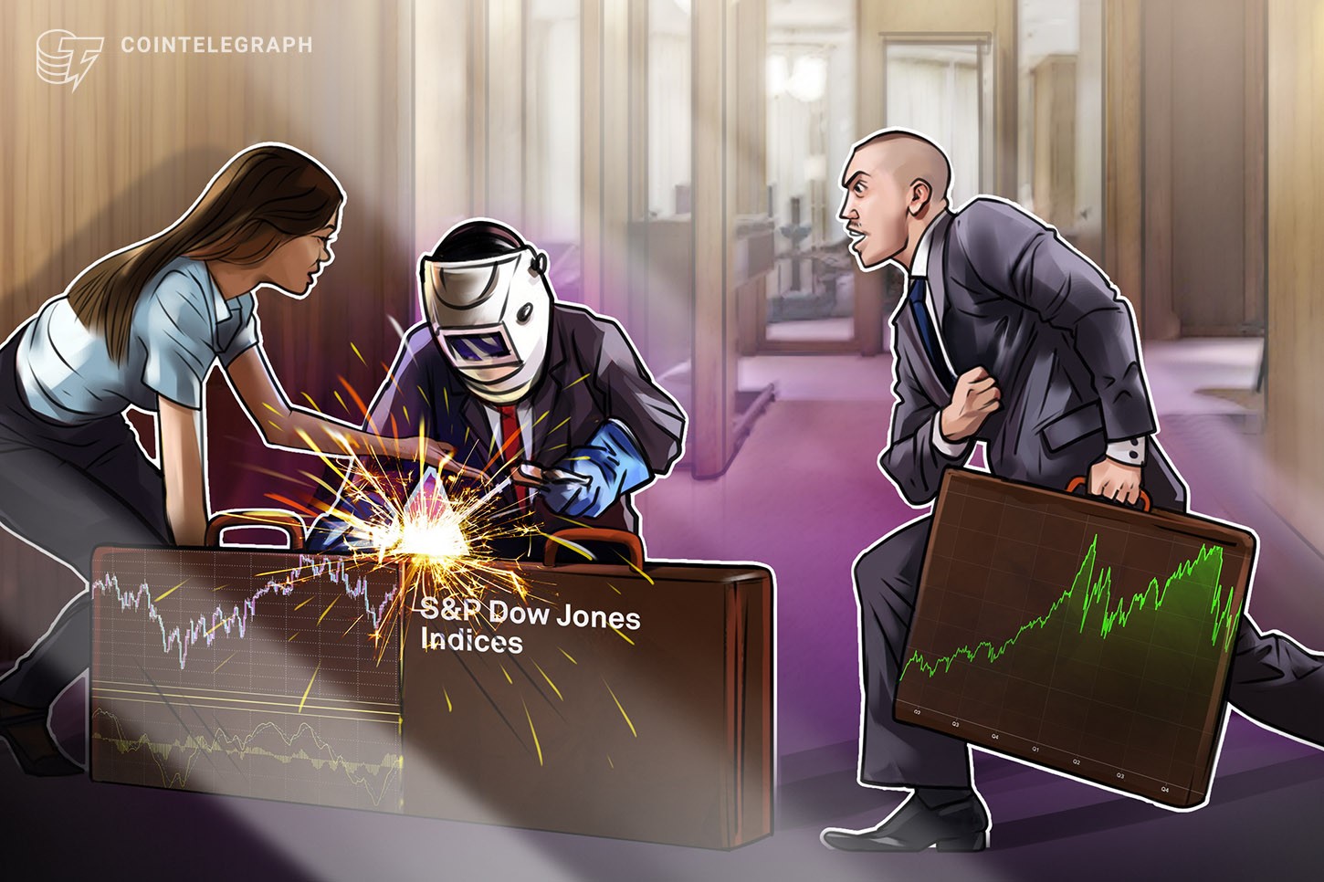 Sigue el dinero: Las instituciones facilitan la inversión en Bitcoin