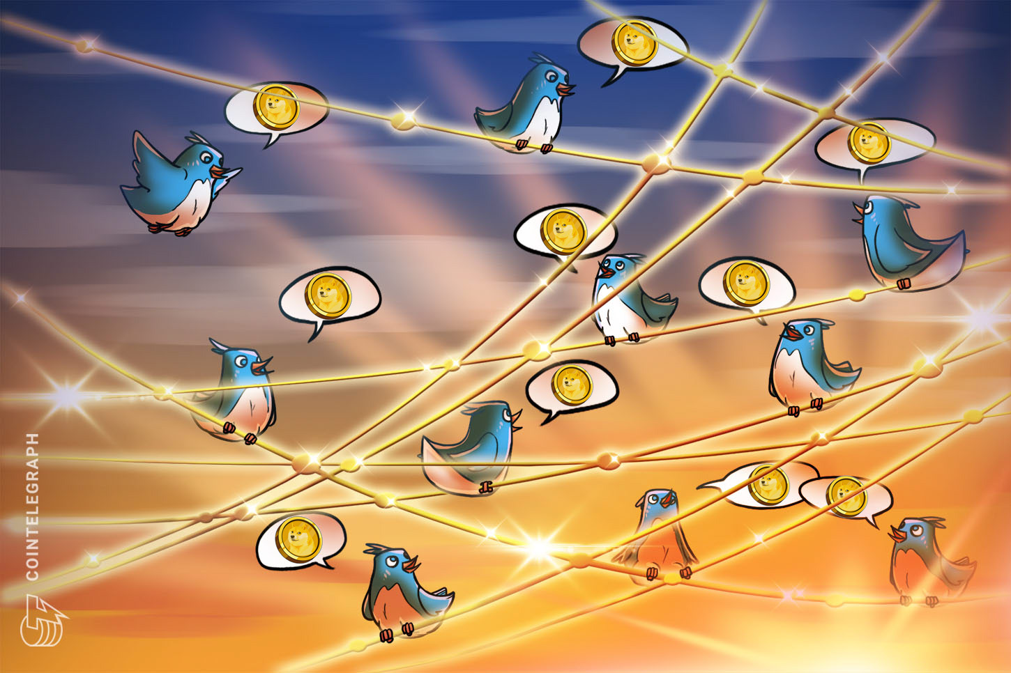 The TIE: el volumen de tuits sobre DOGE sube un 1,800% y se convierte en la primera altcoin que supera la actividad de Bitcoin en la red social