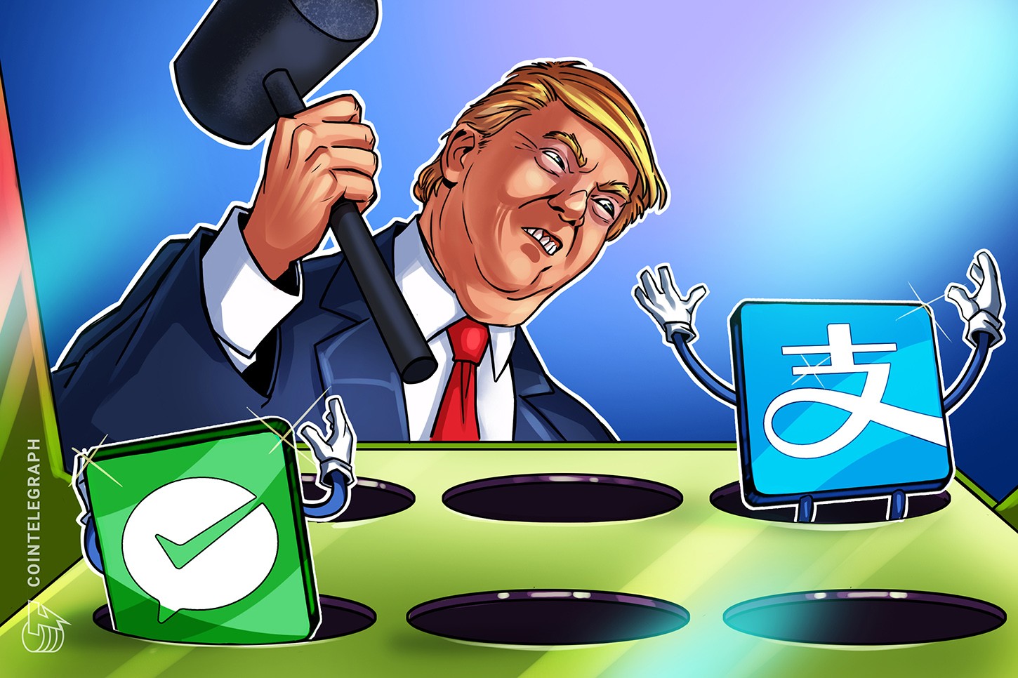 Trump prohíbe el uso de aplicaciones de pago chinas, incluyendo AliPay y WeChat Pay
