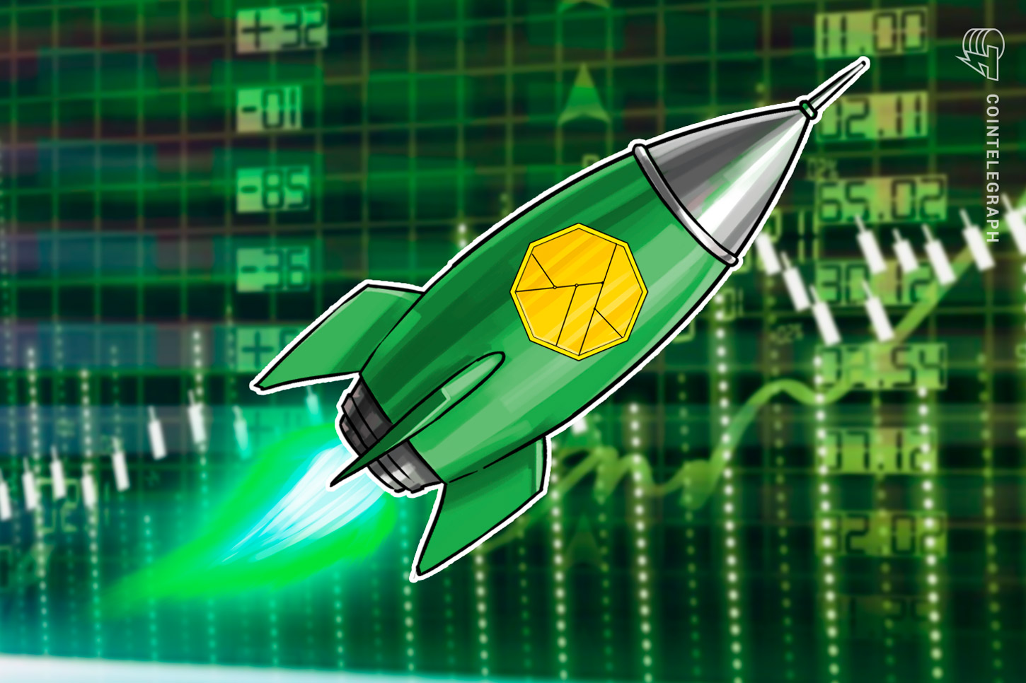 Precio de 1INCH aumenta un 30% mientras su volumen mensual en DEX se acerca a los USD 6,000 millones