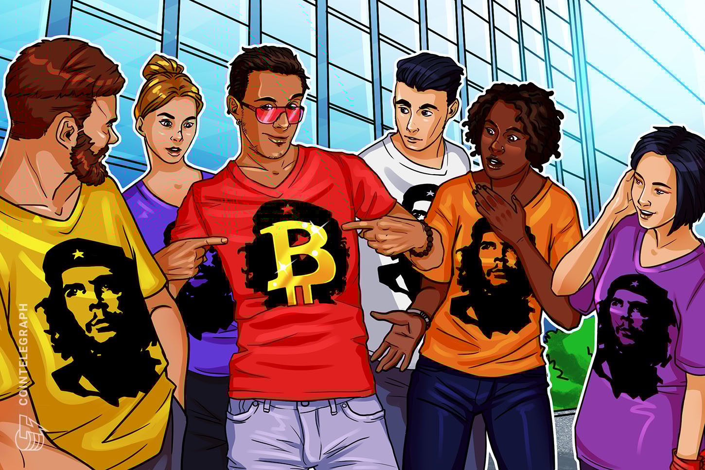Bitcoin non è altro che la nuova maglietta di Che Guevara