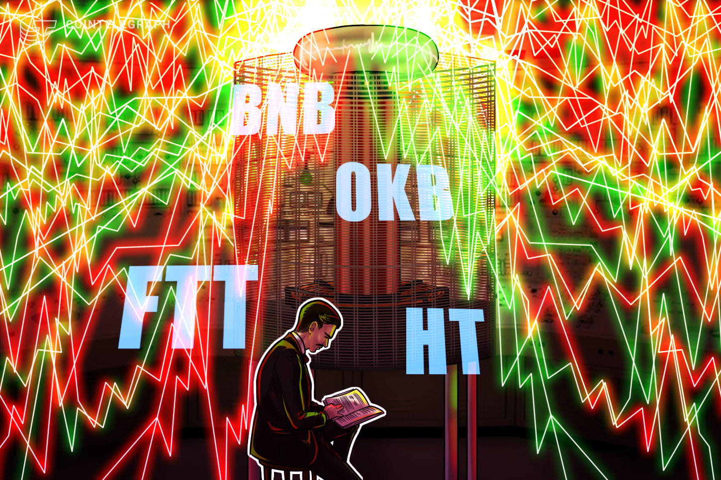 Los tokens de exchanges BNB, HT, FTT y OKB se han disparado en febrero. ¿Qué los ha llevado a esto?