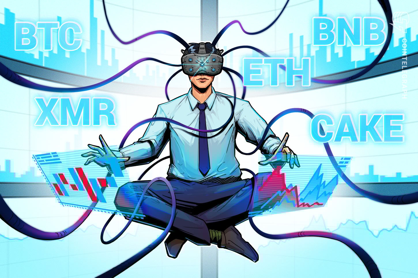 Las 5 principales criptomonedas a observar esta semana: BTC, ETH, BNB, XMR, CAKE