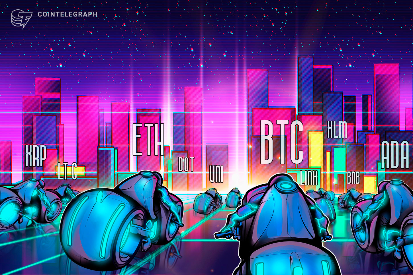 Análise de preço 12/04: BTC, ETH, BNB, XRP, ADA, DOT, UNI, LTC, LINK, XLM