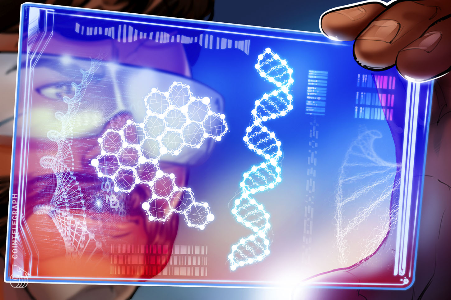 Un usuario está vendiendo tres NFT de su secuencia de ADN