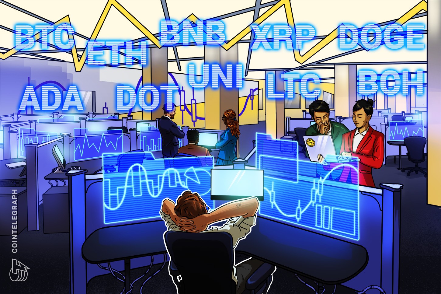 Análisis de precios del 4/21: BTC, ETH, BNB, XRP, DOGE, ADA, DOT, UNI, LTC, BCH