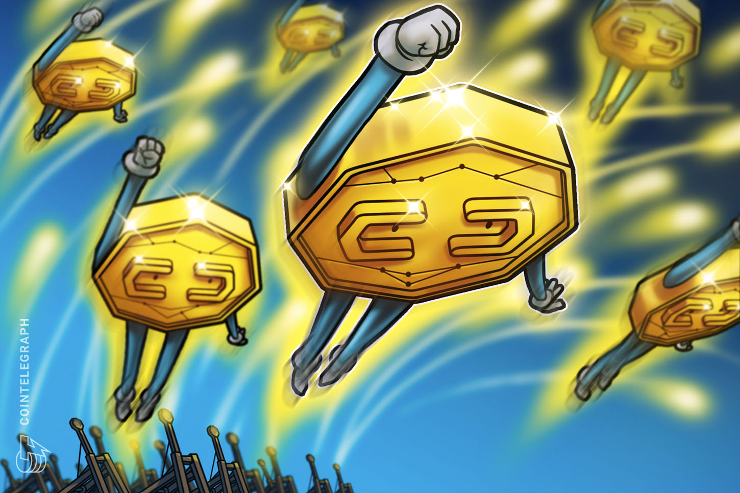 1inch, Celsius (CEL) y PancakeSwap (CAKE) suben a medida que los traders vuelven a DeFi