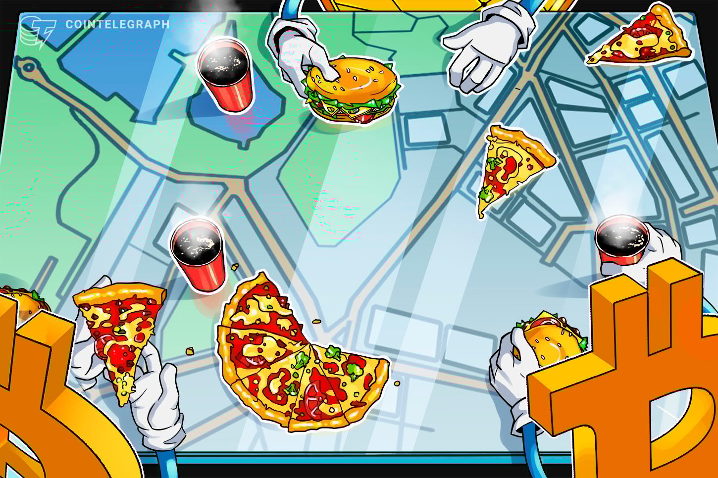 بيتكوين مقابل البيتزا، وليس العكس، وفقًا لعرض من بابا جونز لعملاء المملكة المتحدة