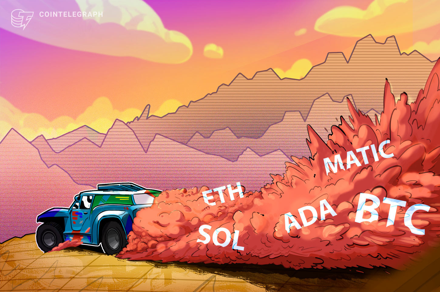 Las 5 principales criptomonedas a observar esta semana: BTC, ETH, ADA, SOL, MATIC