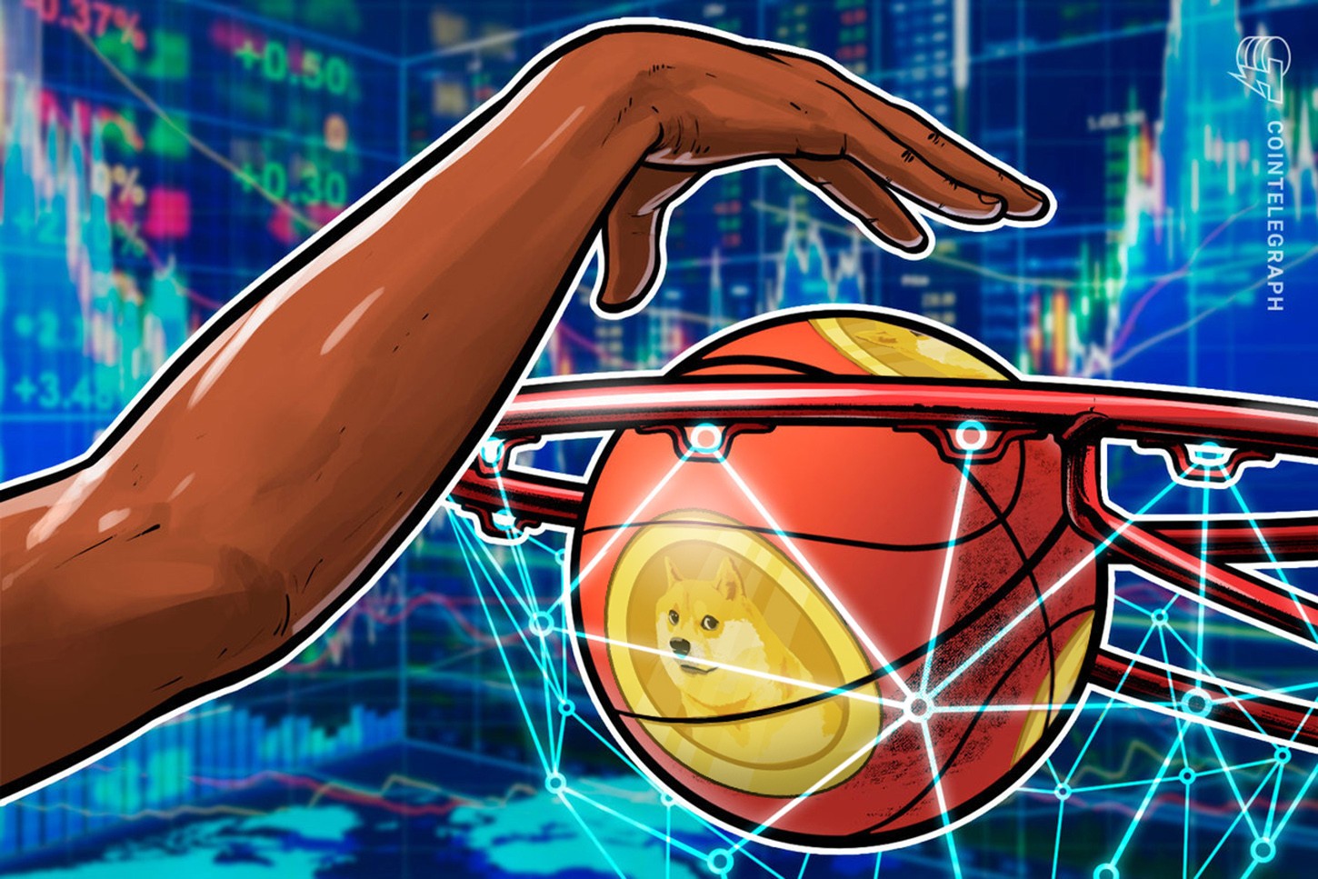 Para os fãs de esportes, DOGE começa a parecer o verdadeiro MVP da criptomoeda