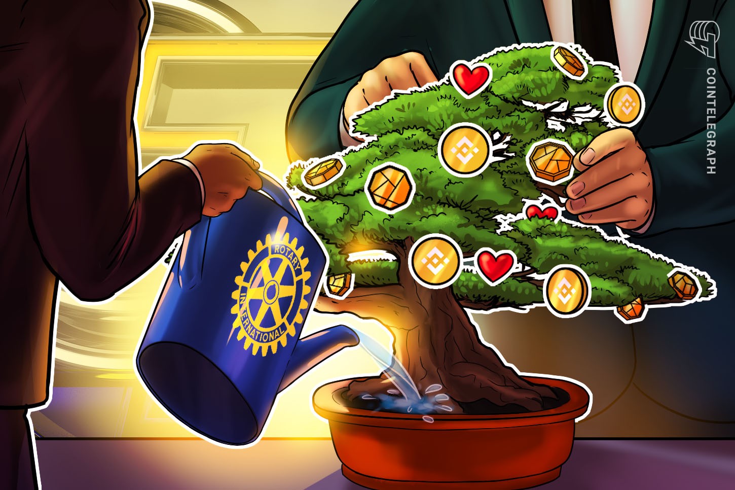 Cointelegraph lanza una campaña NFT benéfica de celebridades con Binance