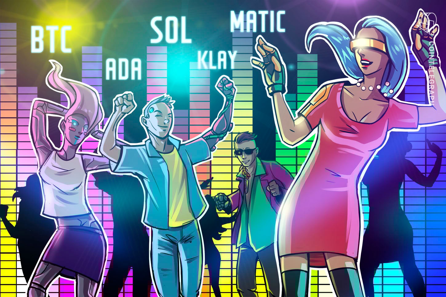 Top 5 criptomoedas para ficar de olho nesta semana: BTC, ADA, SOL, MATIC, KLAY