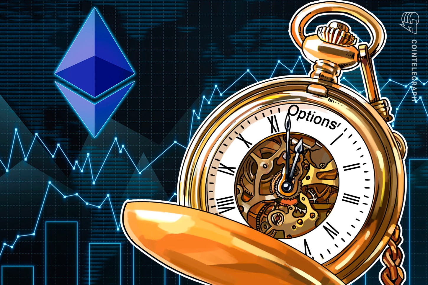 O vencimento de US$ 1,5 bilhões em opções de Ethereum em 25 de junho será um momento decisivo