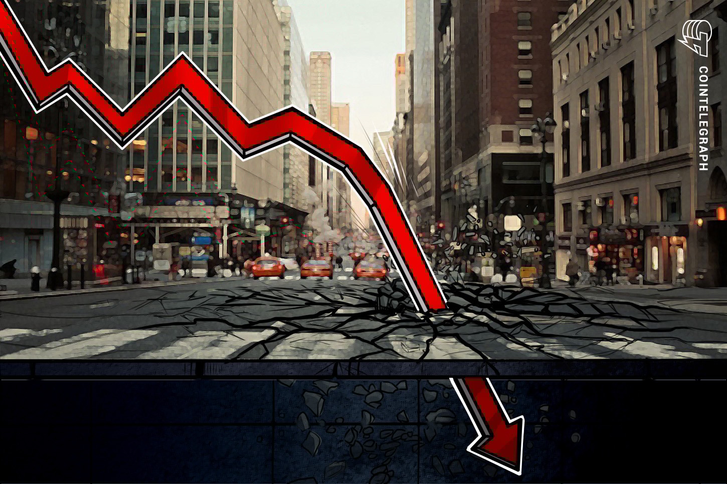 Bitcoin cairá para US$ 25 mil se a previsão de crash de 20% deste trader se tornar realidade