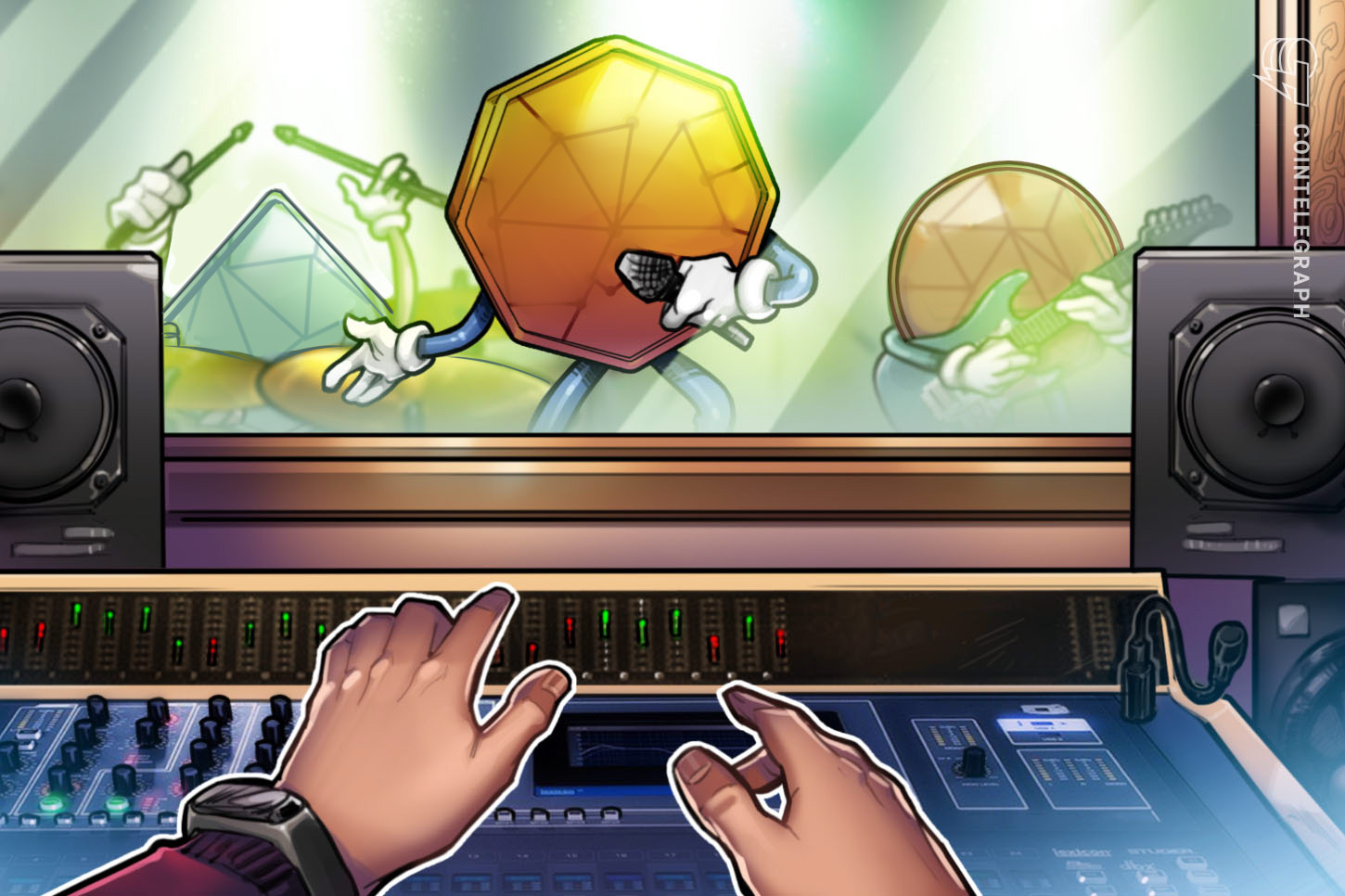 Caso de uso mais recente das criptomoedas: produção musical?