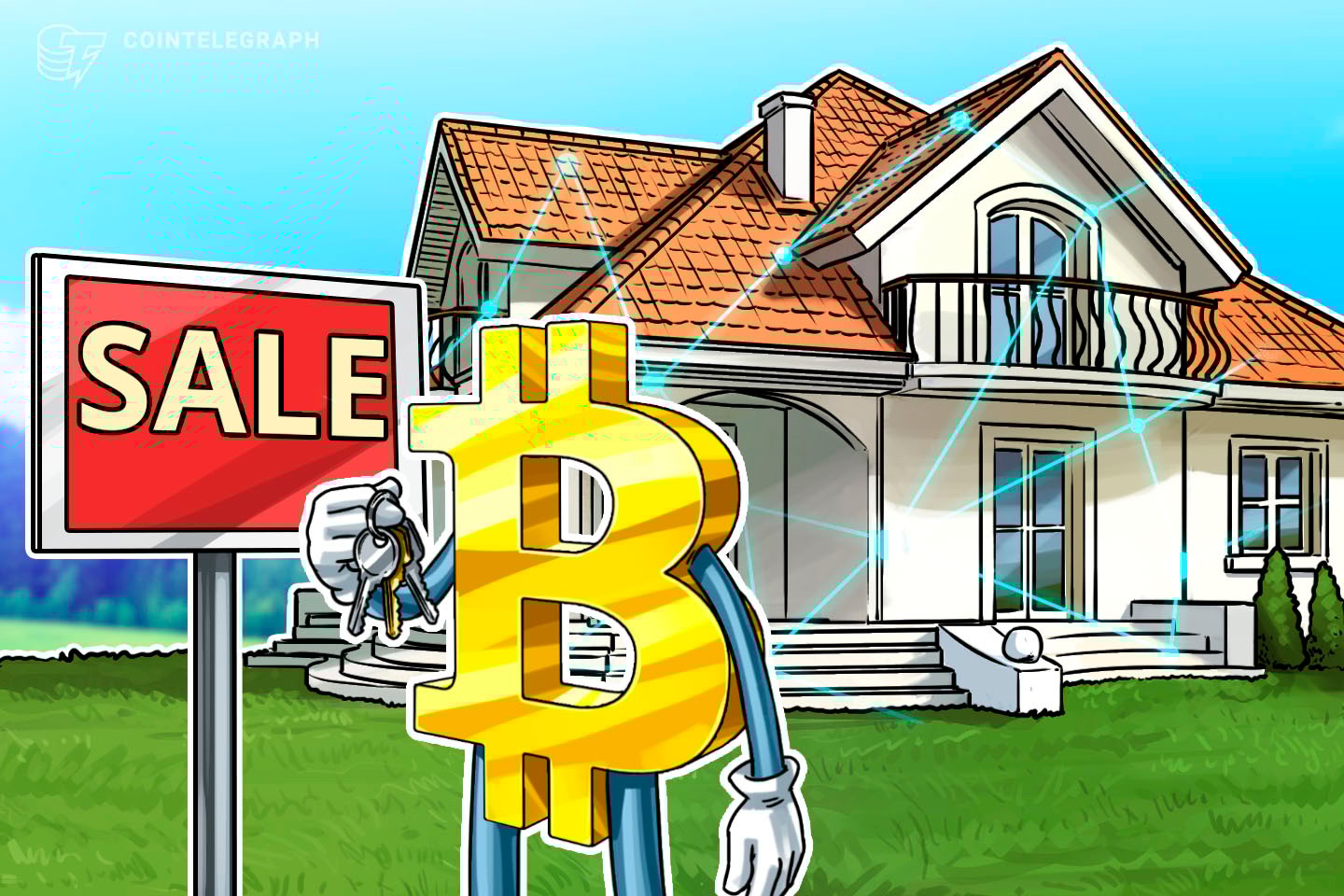 Pagamentos de Bitcoins por imóveis ganham força à medida que os donos de criptomoedas buscam monetização