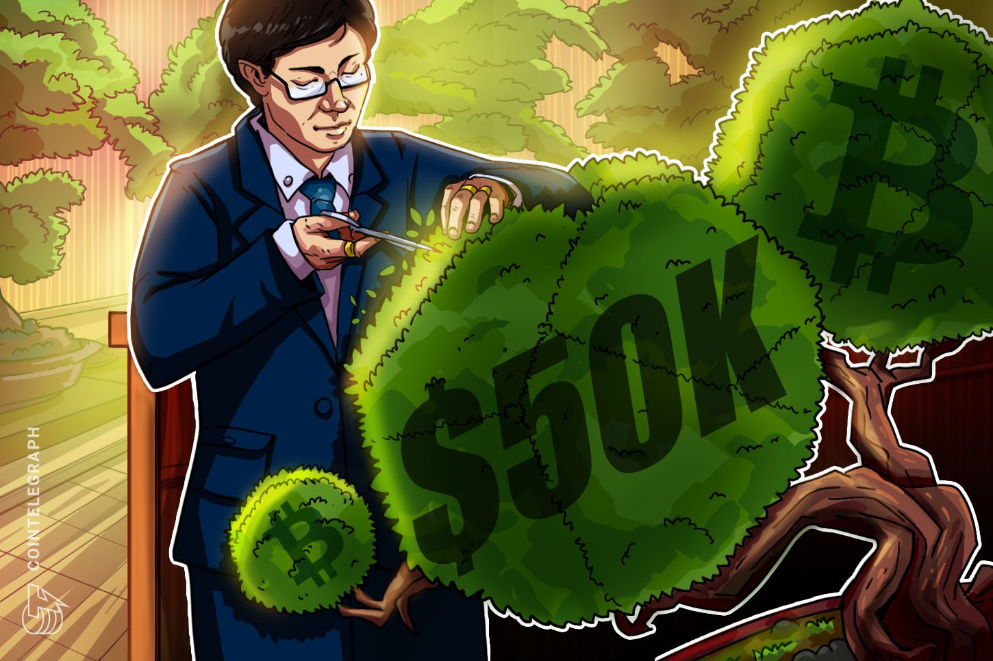 Analistas afirman que el retroceso del precio de Bitcoin y la toma de ganancias en los USD 50,000 eran de esperar