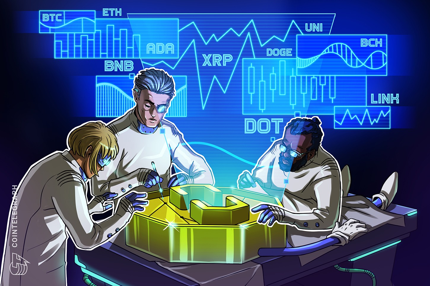 Análisis de precios del 9 de agosto: BTC, ETH, BNB, ADA, XRP, DOGE, DOT, UNI, BCH, LINK