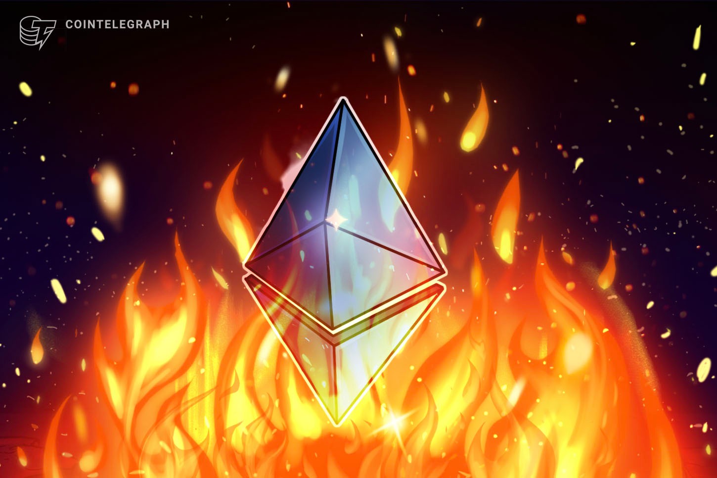 Rede Ethereum queima US$ 395 mil ETH por hora após a atualização London