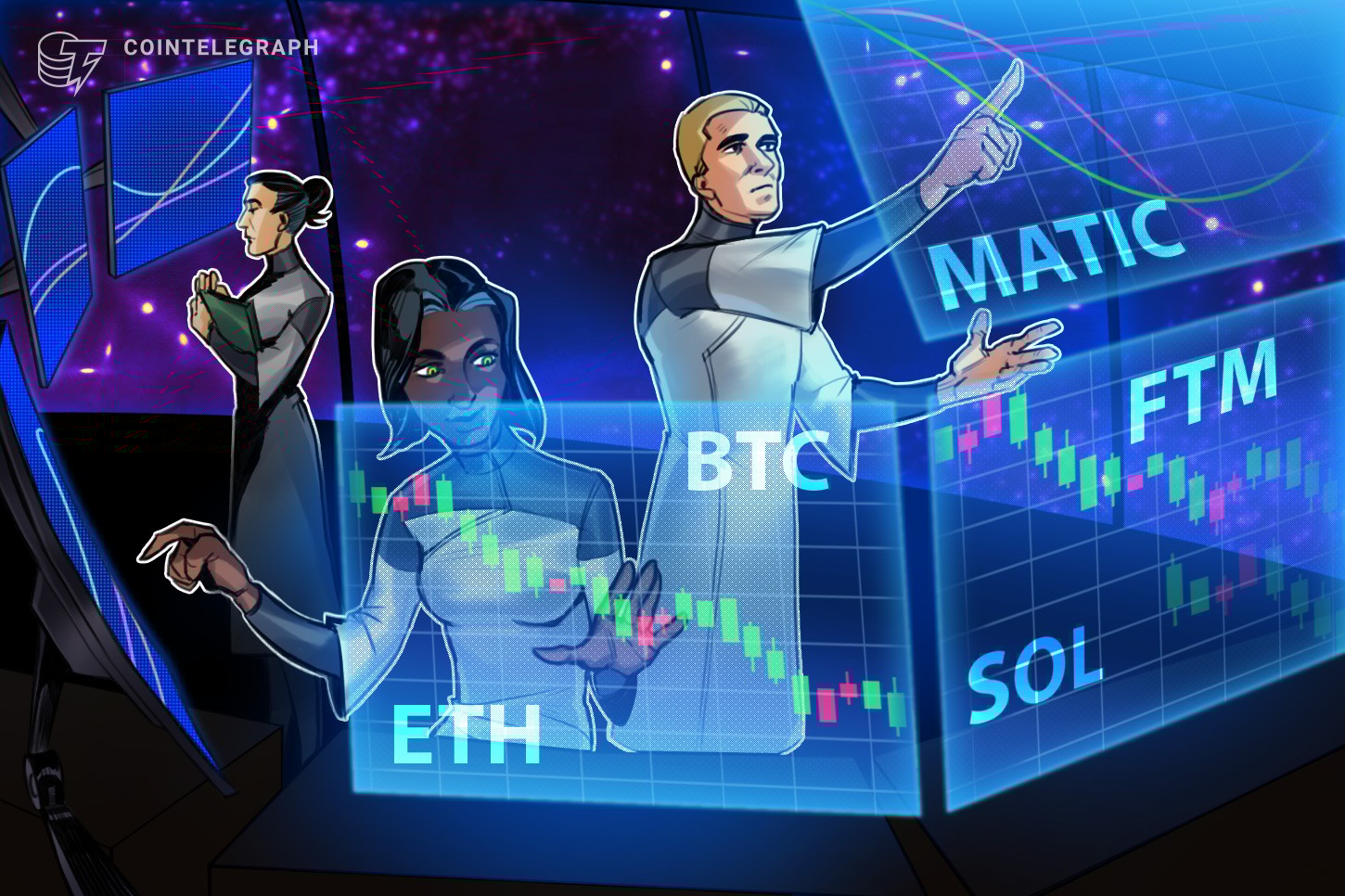 5 principais criptomoedas para acompanhar esta semana: BTC, ETH, SOL, MATIC, FTM 