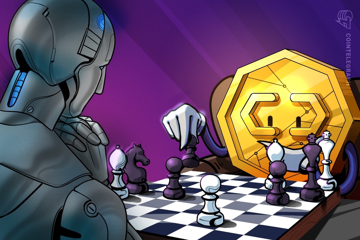 El gran maestro de ajedrez Magnus Carlsen recibe un trofeo NFT tras ganar el torneo internacional Meltwater Champions Chess Tour