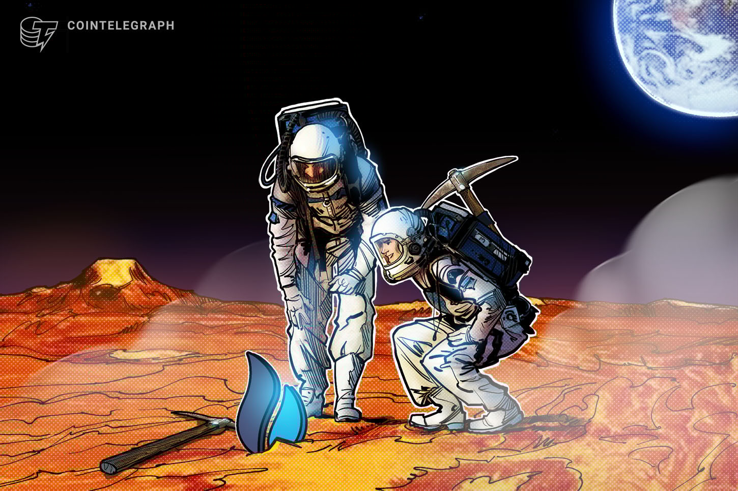 To the moon: Huobi quiere enviar a alguien al espacio para su 8º aniversario