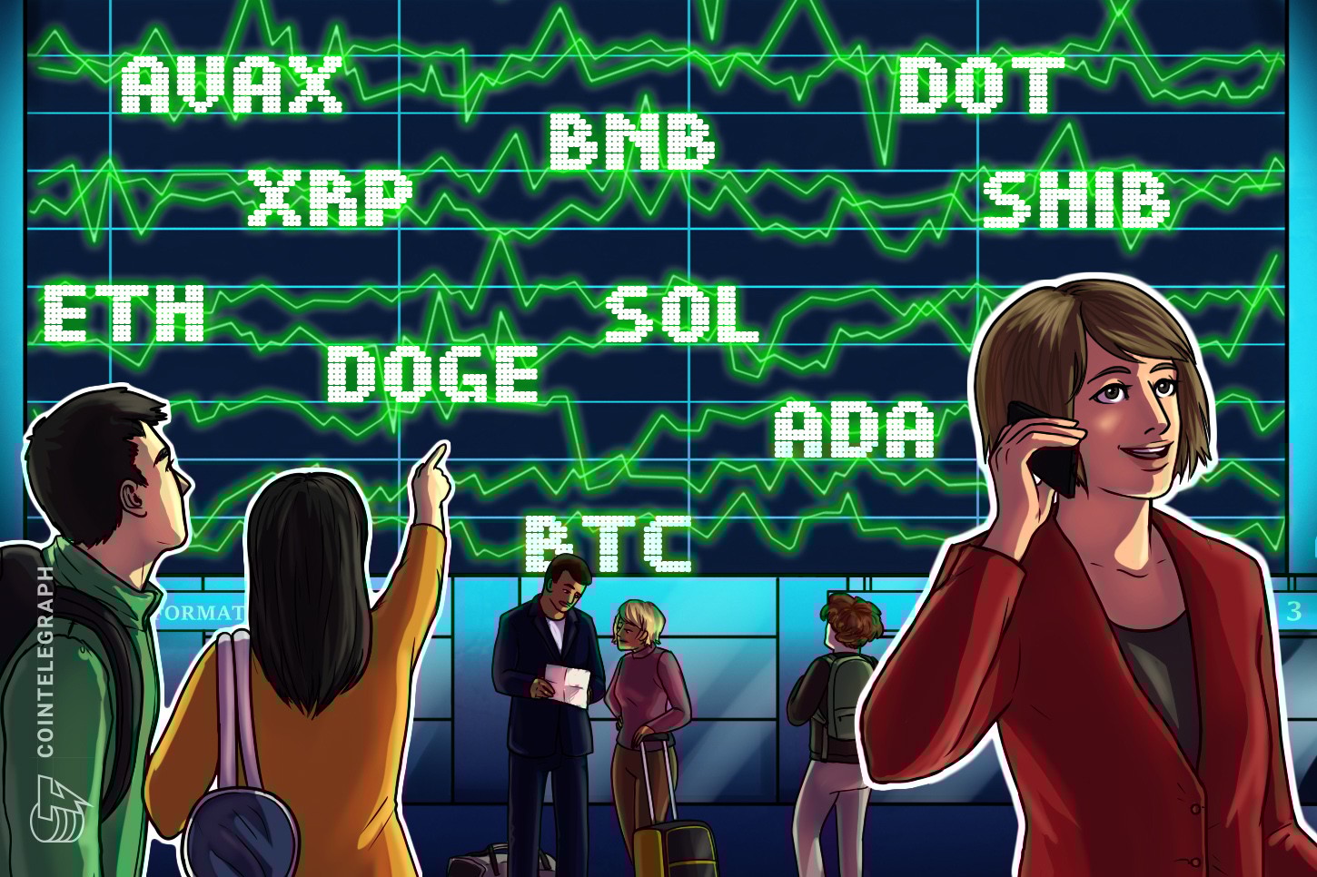 Análisis de precios del 8 de noviembre: BTC, ETH, BNB, ADA, SOL, XRP, DOT, SHIB, DOGE, AVAX