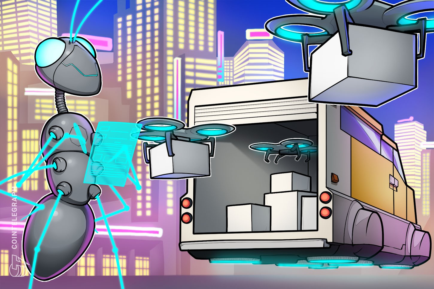 مدينة ليفربول تهتم بمنصة توصيل طعام تعمل بنظام بلوكتشين