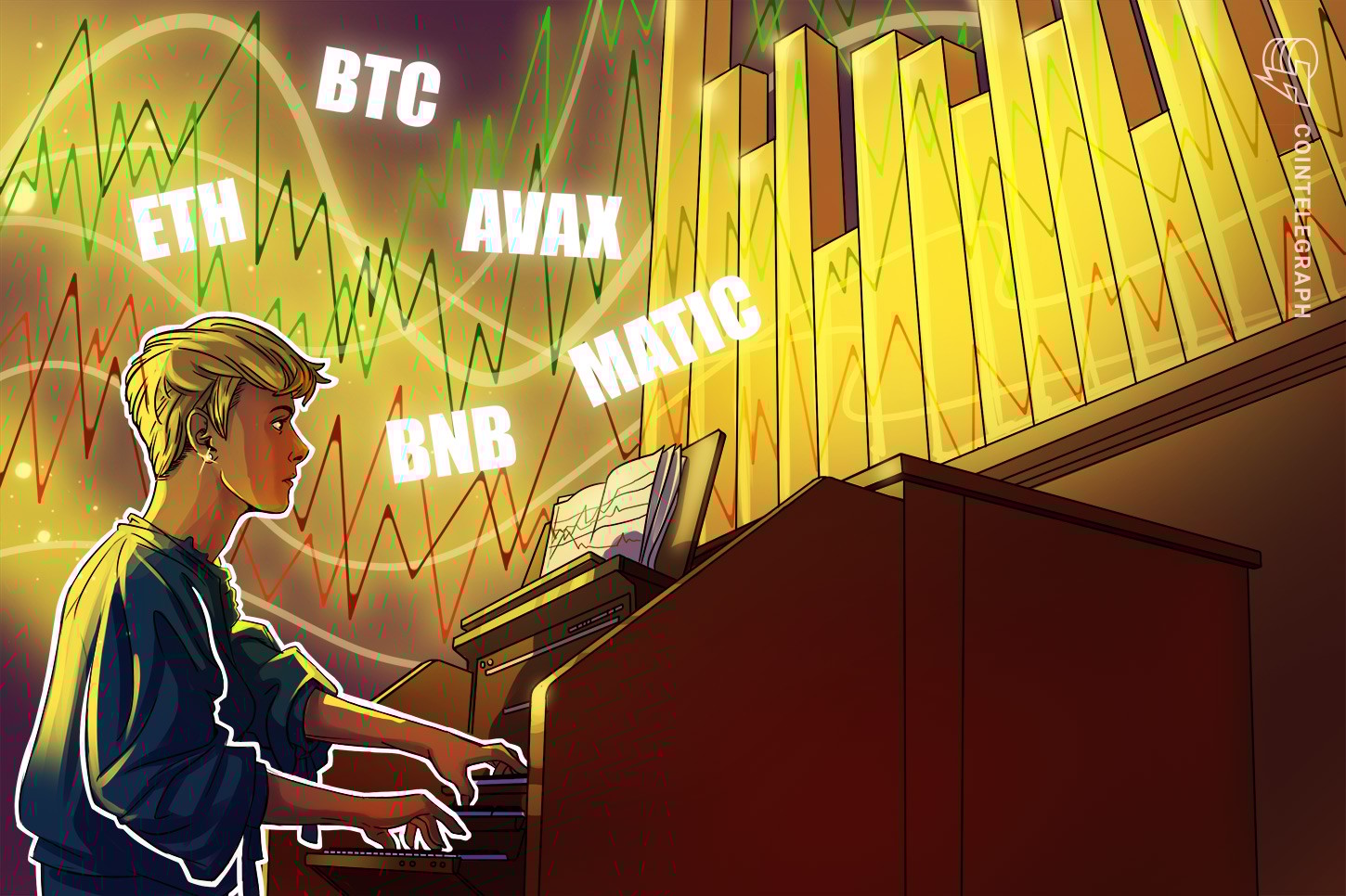 Las 5 principales criptomonedas para observar en 2022: BTC, ETH, BNB, AVAX, MATIC
