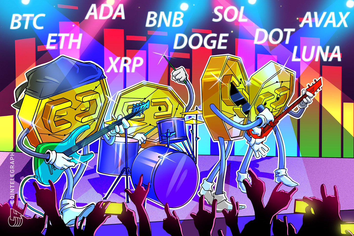 Análisis de precios del 19 de enero: BTC, ETH, BNB, ADA, SOL, XRP, LUNA, DOT, AVAX, DOGE