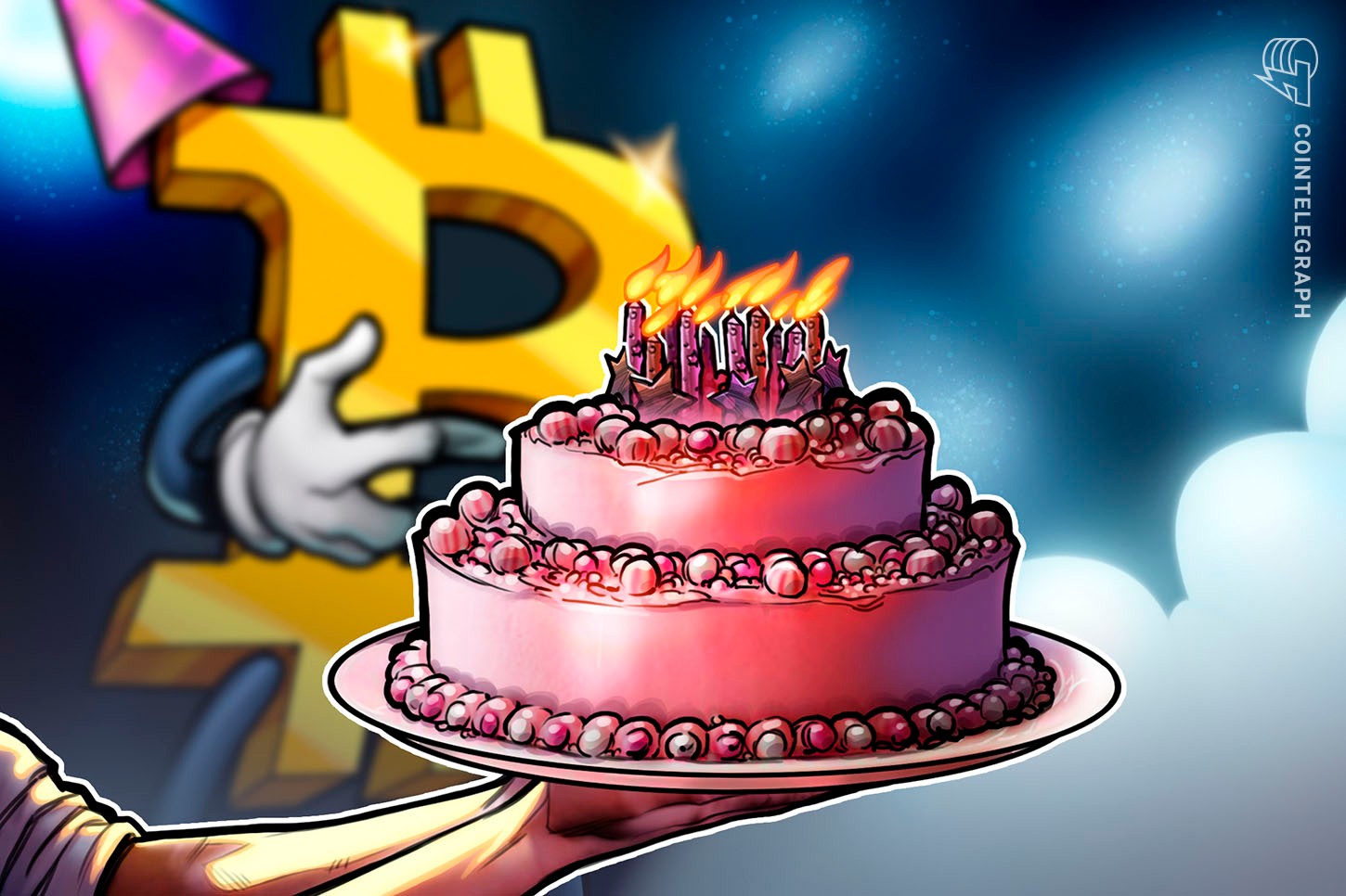 Bitcoin compie 13 anni, celebra raggiungendo l'hash rate più alto di sempre