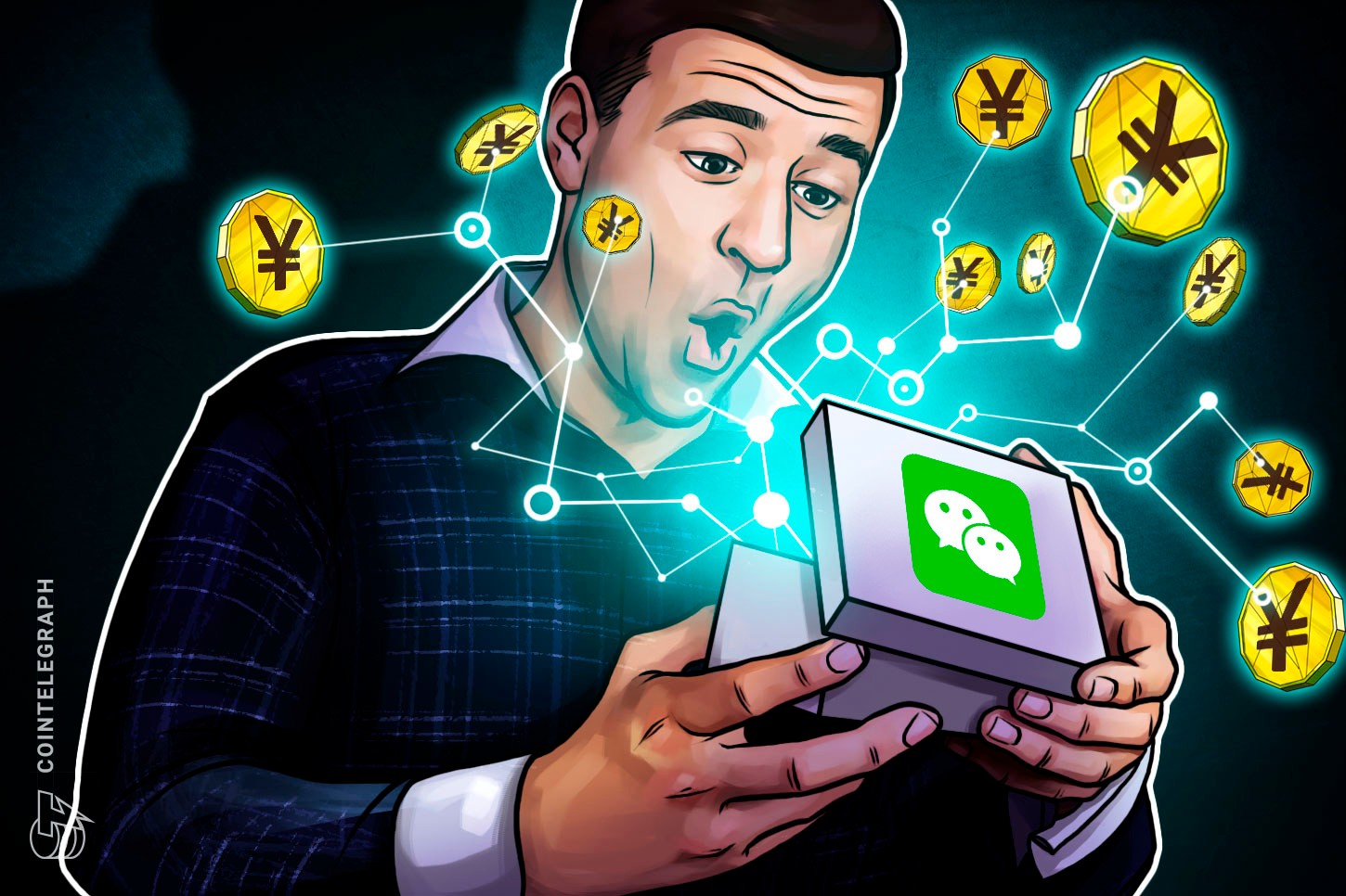 تطبيق المدفوعات الرائد "وي تشات" يخطط لإضافة دعم لليوان الرقمي الصيني