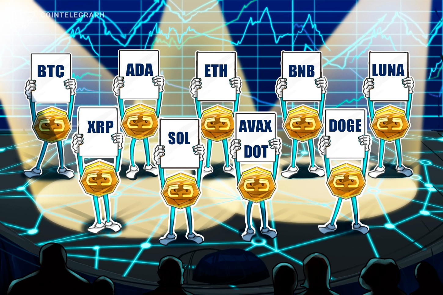 Análise de preços 28/03: BTC, ETH, BNB, XRP, ADA, LUNA, SOL, AVAX, DOT, DOGE