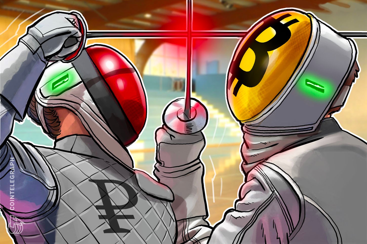 Bitcoin podría aplastar al rublo ruso subiendo otro 140%, sugiere una configuración técnica clásica