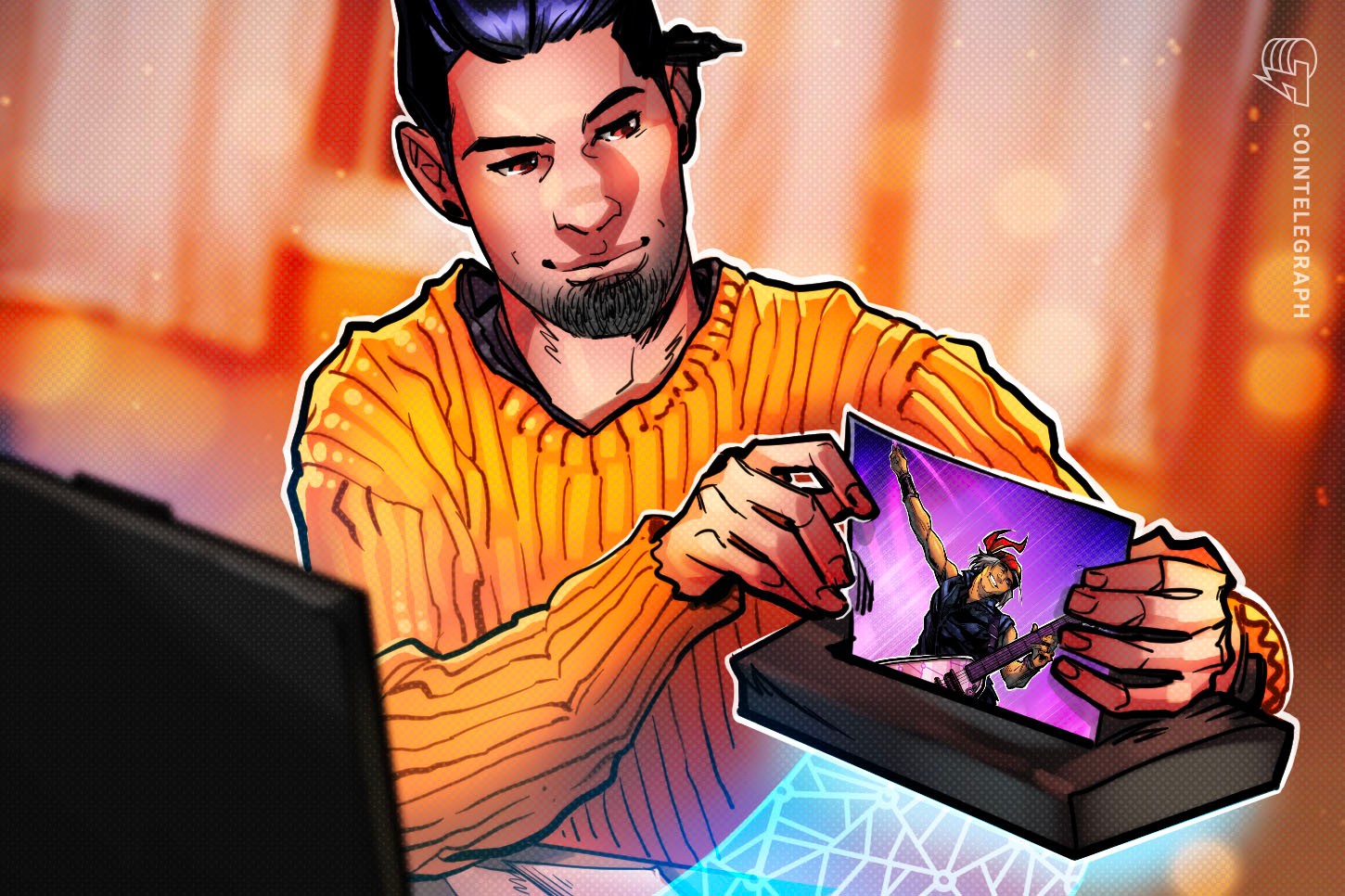 Cómo se convierte arte digital en NFT