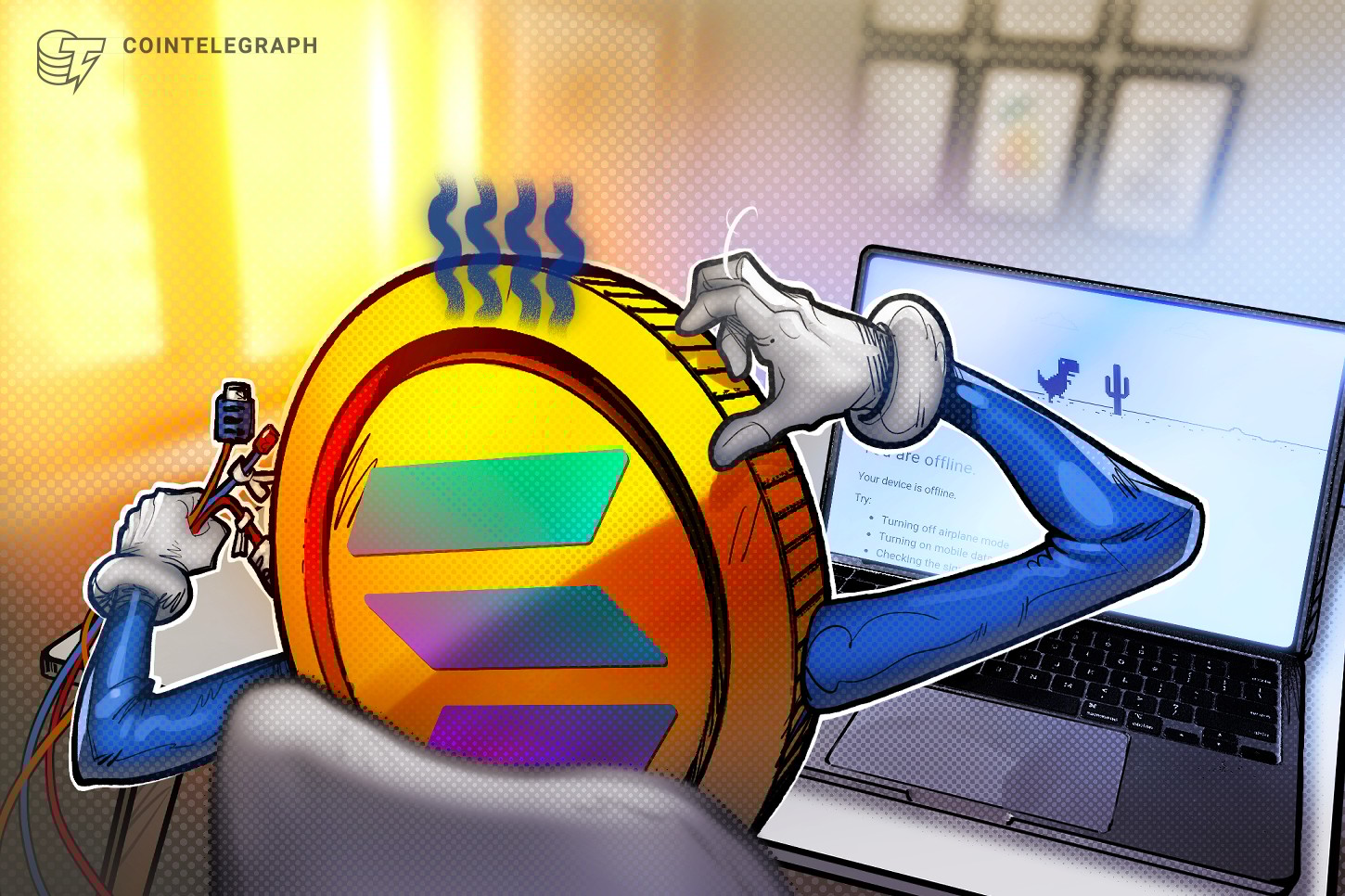 Solana sofre 7ª queda em 2022 após bots invadirem a rede