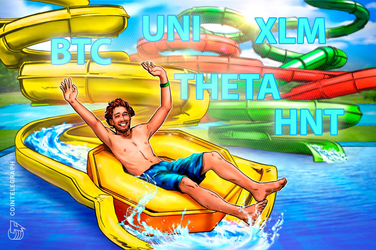 Las 5 principales criptomonedas para observar esta semana: BTC, UNI, XLM, THETA, HNT