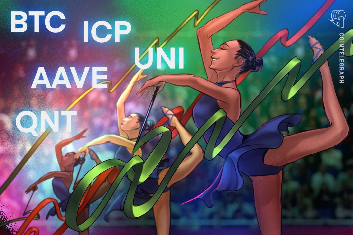 Top 5 criptomoedas para acompanhar na semana: BTC, UNI, ICP, AAVE, QNT