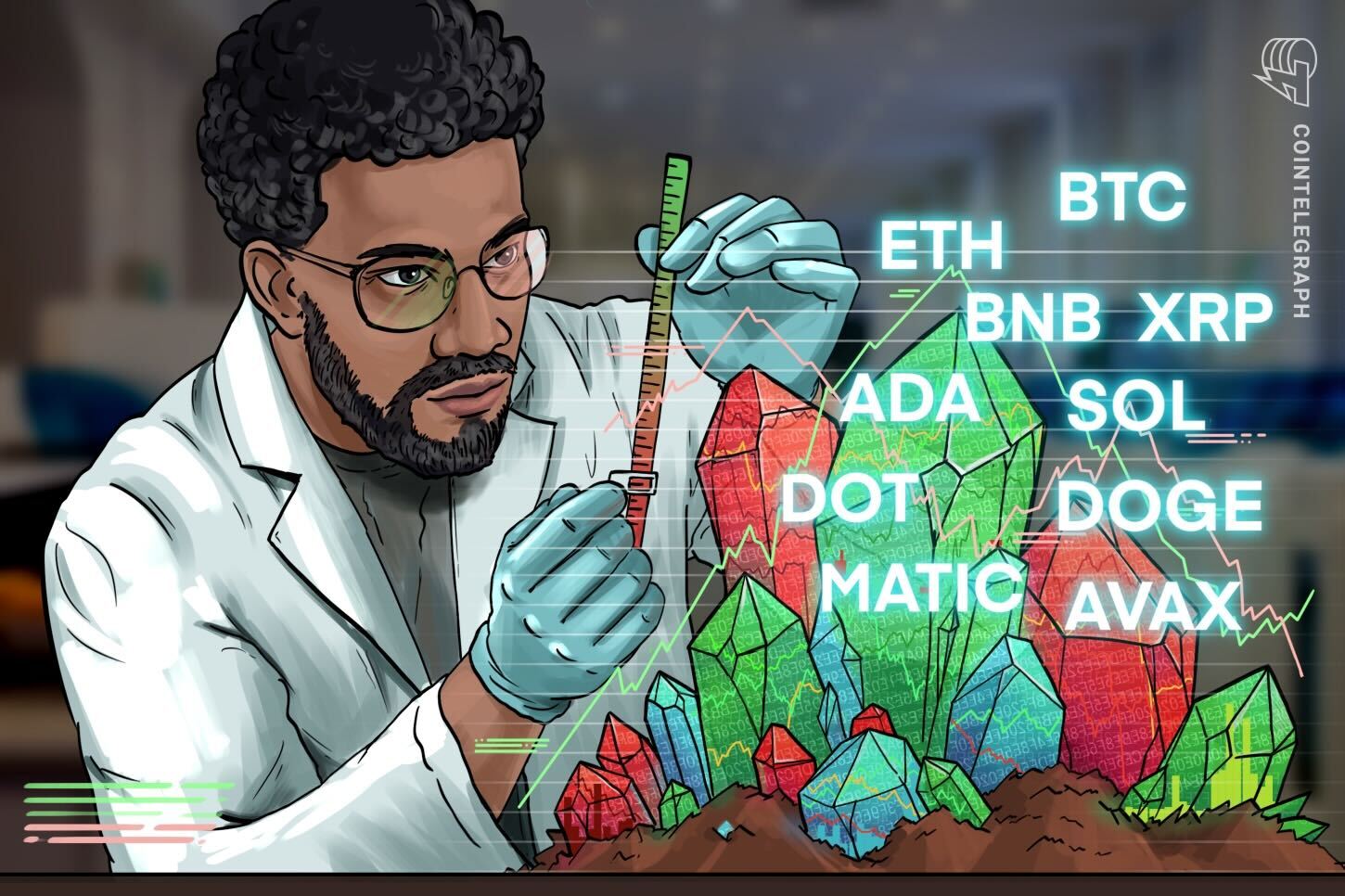 Análise de preços 03/08: BTC, ETH, BNB, XRP, ADA, SOL, DOGE, DOT, MATIC, AVAX