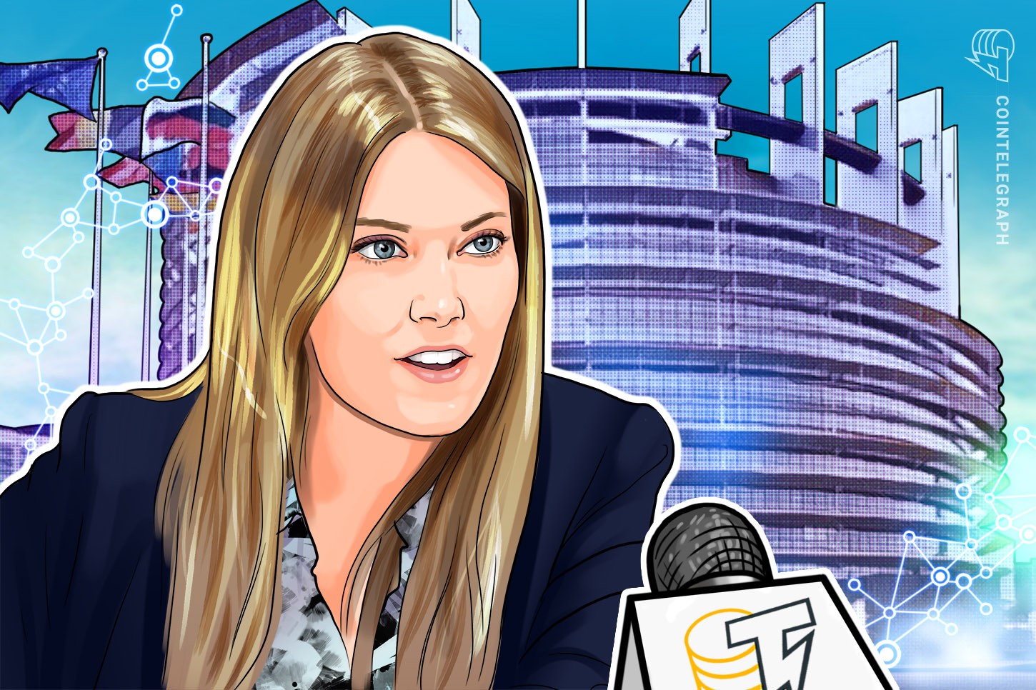 Entretien avec Eva Kaili, VP du Parlement européen sur la réglementation MiCA