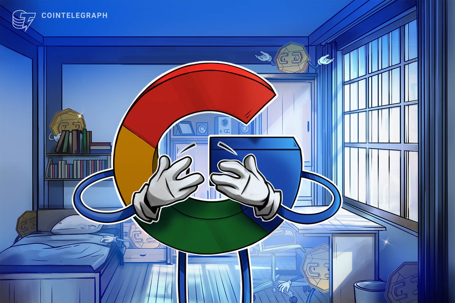 Google sofre com a baixa do mercado: Receitas de anúncios de criptomoedas estão em queda desde julho