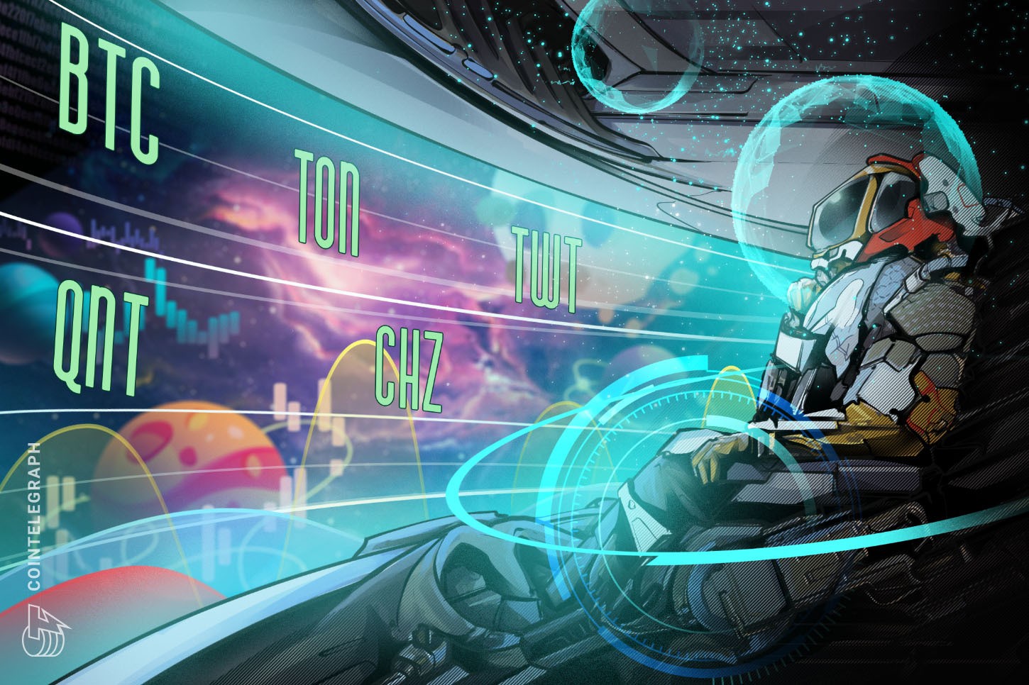 TON, TWT, CHZ e QNT acumulam ganhos em meio a temores de contágio