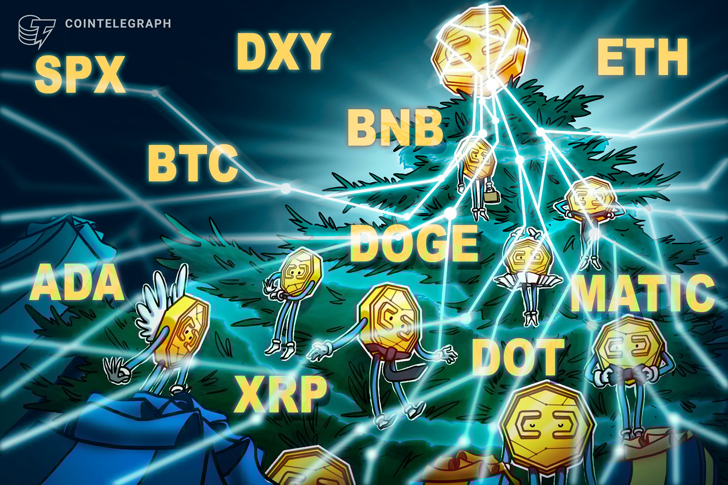Análisis de precios del 26 de diciembre: SPX, DXY, BTC, ETH, BNB, XRP, DOGE, ADA, MATIC, DOT