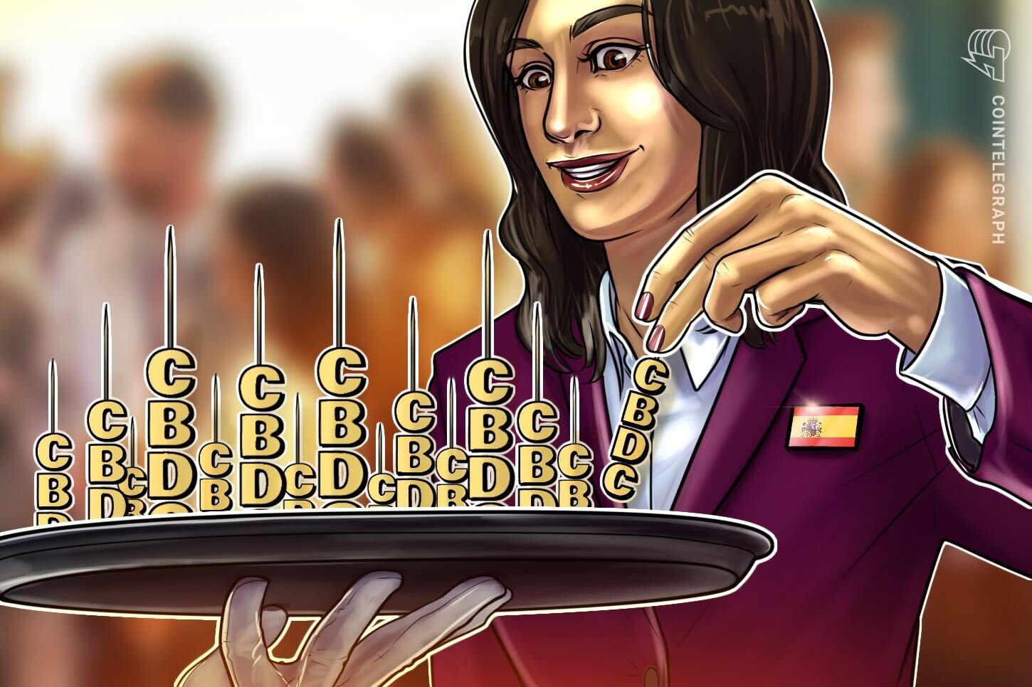 Banco central da Espanha vai testar CBDCs por atacado