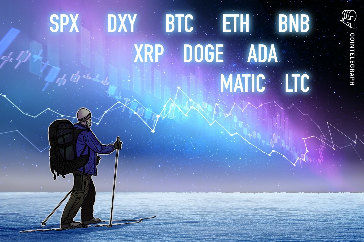 Análise de preços 02/01: SPX, DXY, BTC, ETH, BNB, XRP, DOGE, ADA, MATIC, LTC