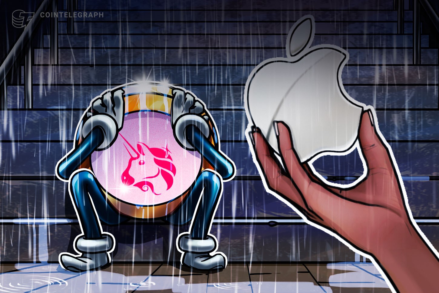 Uniswap planeja lançar carteira para dispositivos móveis, mas Apple não dará sinal verde para o lançamento