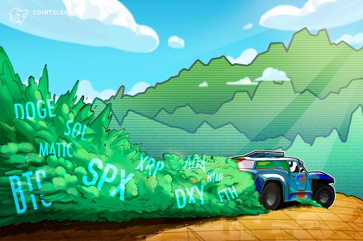 Análisis de precios al 20/3: SPX, DXY, BTC, ETH, BNB, XRP, ADA, MATIC, DOGE, SOL