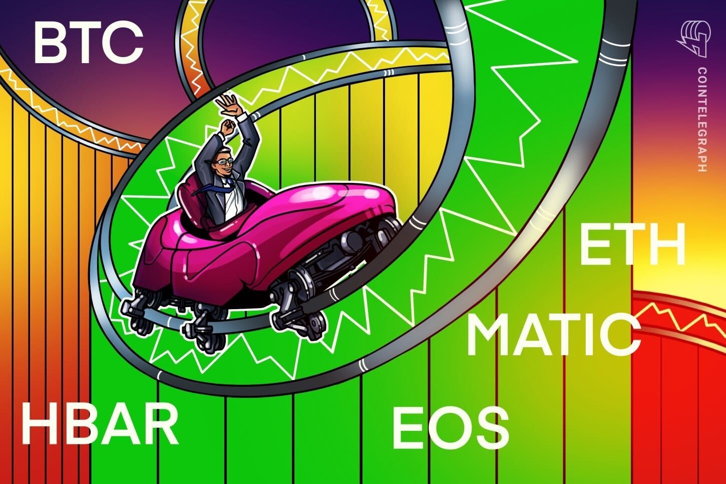 El precio del Bitcoin convierte los USD 28,000 en soporte, abriendo la puerta para un repunte de ETH, MATIC, HBAR y EOS